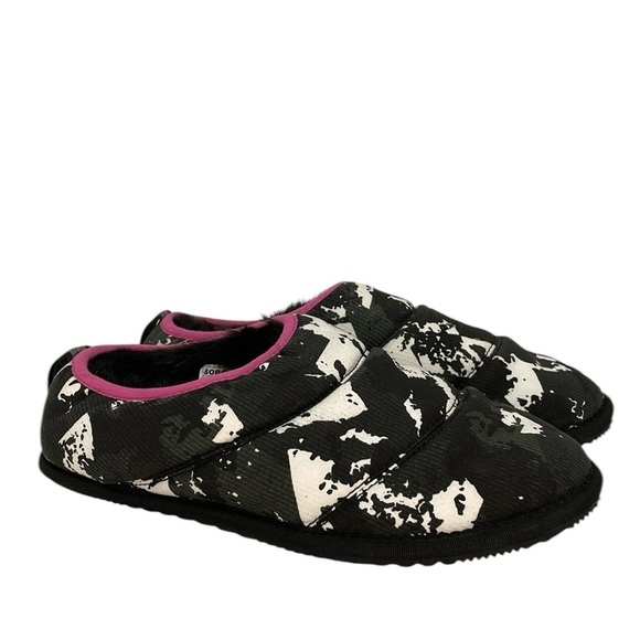 SOREL SLIPPER SHOES Go Bodega Run Faux Fur Lined Slip on Size 8 - Picture 8 of 12